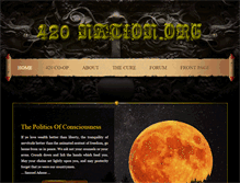Tablet Screenshot of 420nation.org